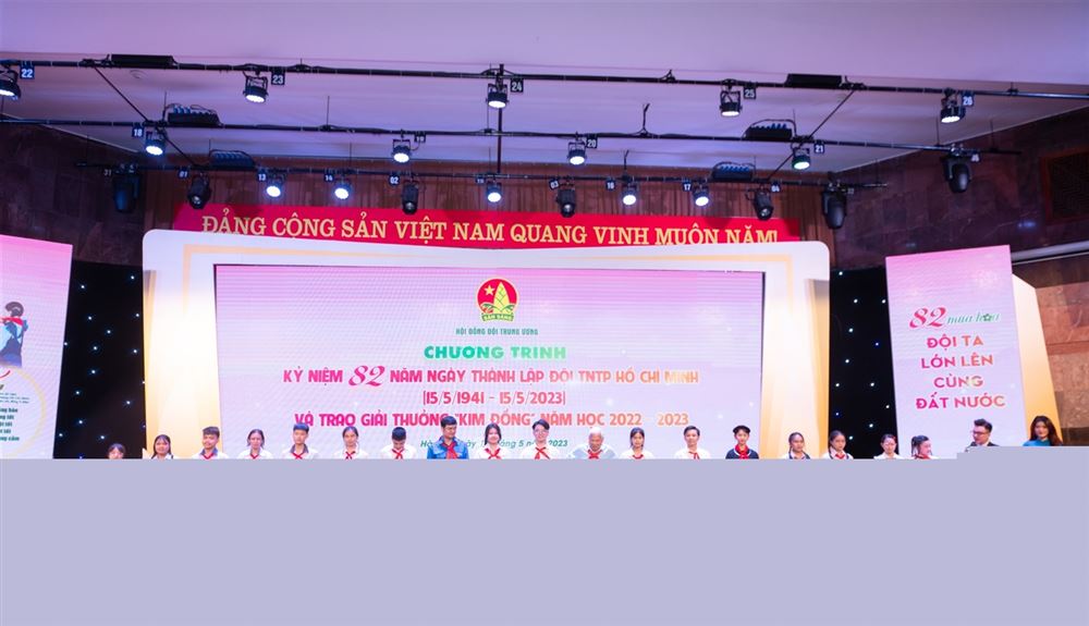 Bình Dương: 02 gương Đội viên tiêu biểu nhận giải thưởng Kim Đồng năm học 2022-2023