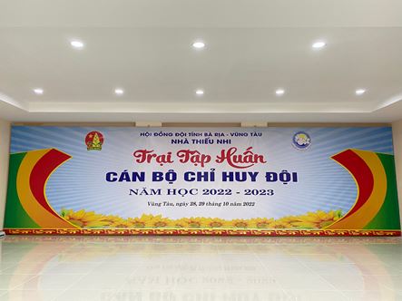 Bà Rịa - Vũng Tàu: TRẠI TẬP HUẤN CÁN BỘ CHỈ HUY ĐỘI NĂM 2022-2023