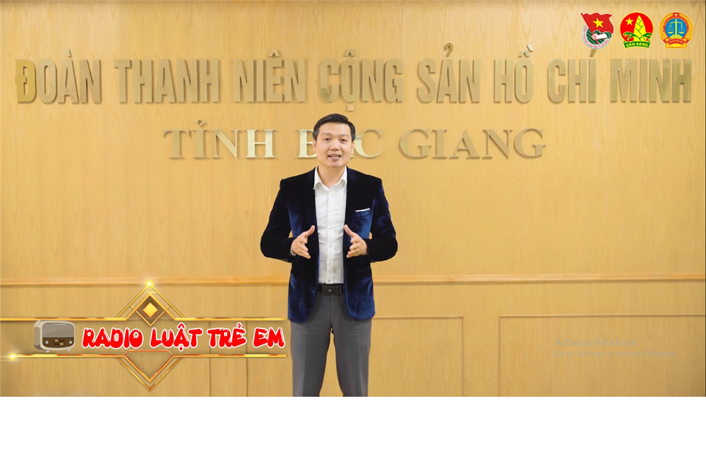 Hội đồng Đội tỉnh Bắc Giang: Ra mắt chương trình “Radio Luật trẻ em”