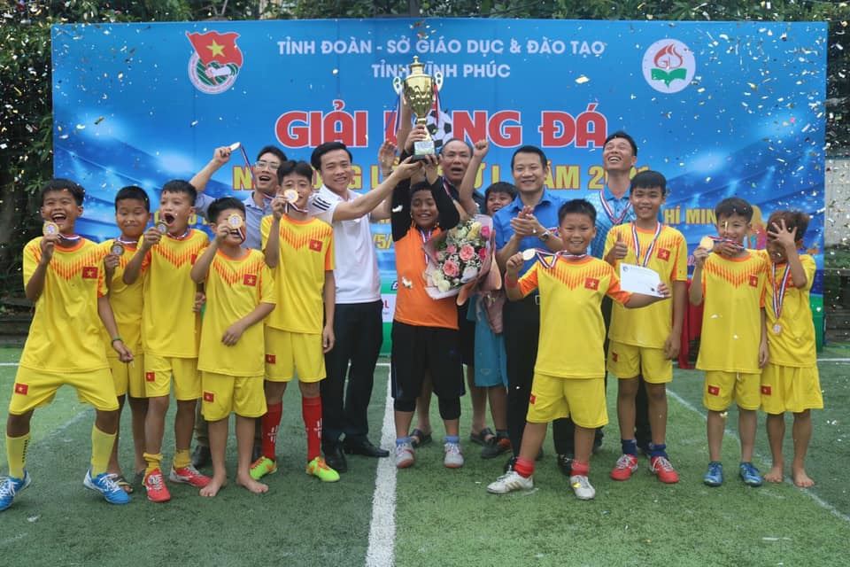 Vĩnh phúc tổ chức thành công giải bóng đá thiếu niên nhi đồng lần thứ I năm 2021