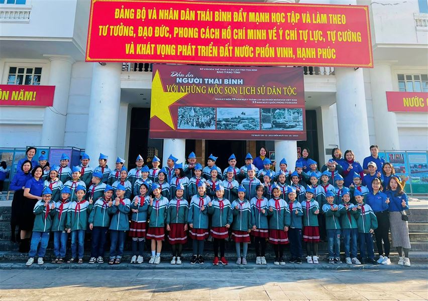 Thái Bình: Sôi nổi các hoạt động giáo dục truyền thống cho thiếu nhi