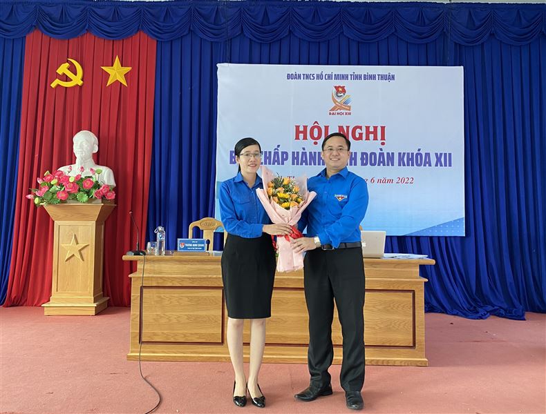  Kiện toàn chức danh Chủ tịch Hội đồng Đội tỉnh Bình Thuận khóa XII, nhiệm kỳ 2017 - 2022