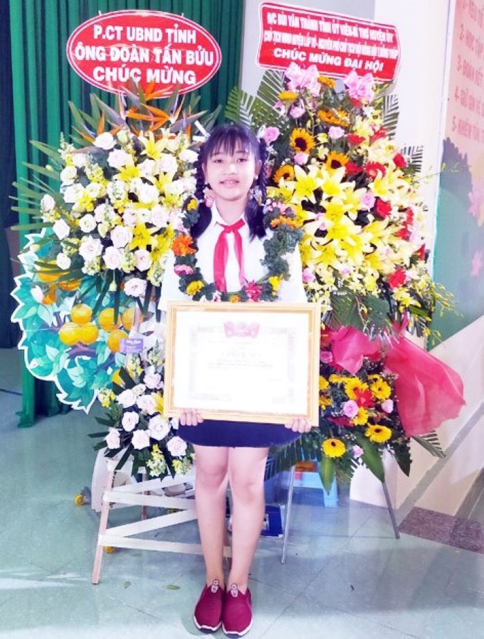Đồng Tháp: Ngọc Trang - Bông hoa tiêu biểu trong vườn hoa Đội TNTP Hồ Chí Minh