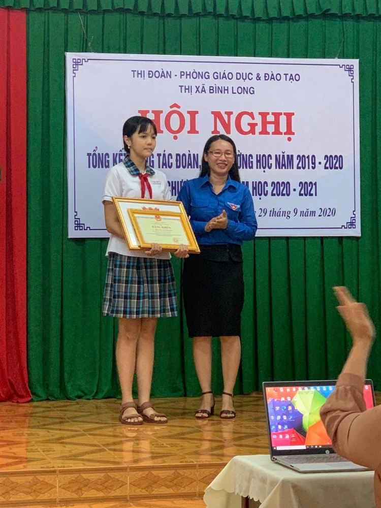 Trần Mai Thanh Thảo gương sáng về học tập và rèn luyện