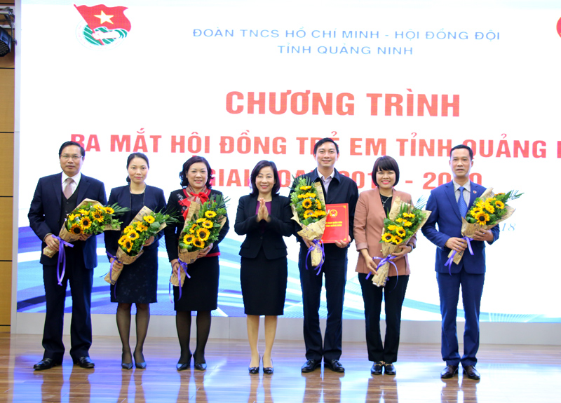 Quảng Ninh: Ra mắt Hội đồng Trẻ em giai đoạn 2018-2020