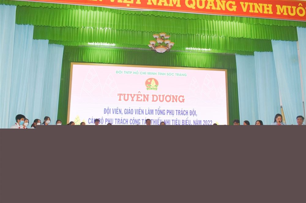 Sóc Trăng: Tổ chức Lễ kỷ niệm 81 năm Ngày thành lập Đội TNTP Hồ Chí Minh (15/5/1941 – 15/5/2022).
