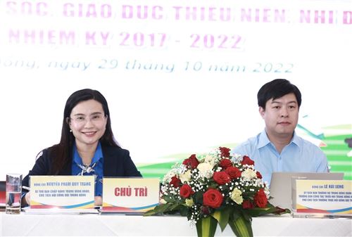 Tổng kết công tác phụ trách Đội TNTP Hồ Chí Minh và bảo vệ, chăm sóc, giáo dục thiếu niên, nhi đồng nhiệm kỳ 2017 - 2022