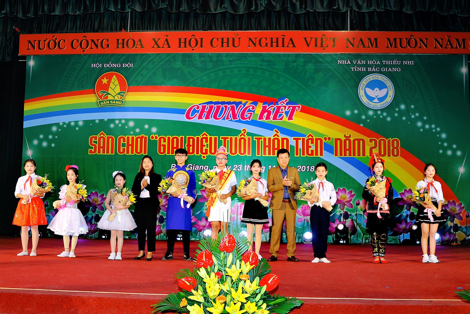 Bắc Giang: Chung kết Sân chơi Giai điệu tuổi thần tiên năm 2018