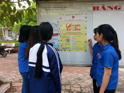 Hòa Bình: Thành Đoàn Hòa Bình Tổ chức điểm Cuộc thi trực tuyến Tự hào Việt Nam
