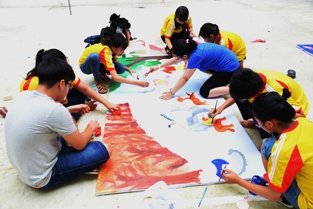 Đồng Tháp:Tổ chức hội thi vẽ tranh hưởng ứng ngày Môi trường thế giới 2017