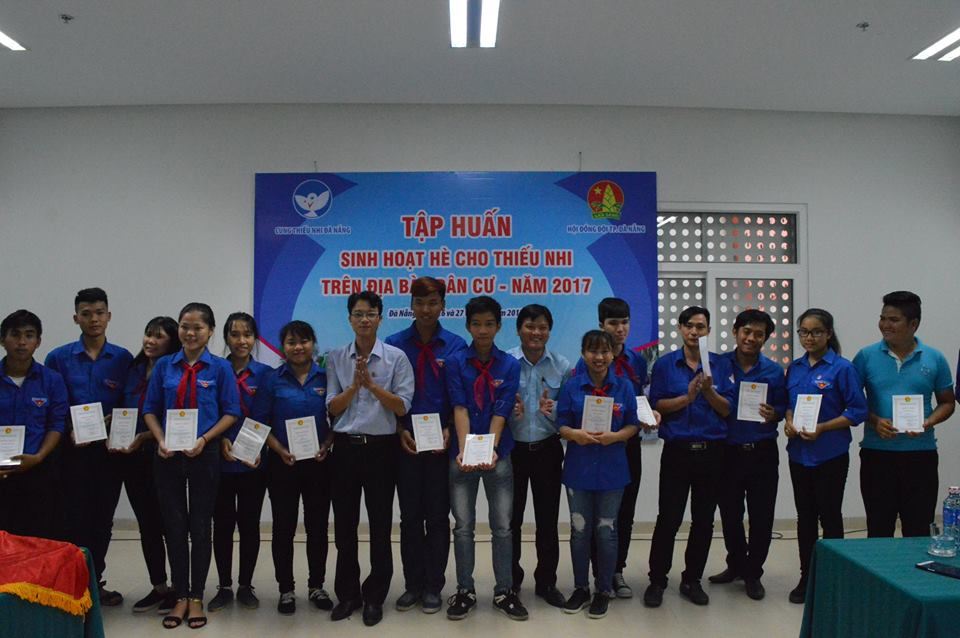 Tập huấn hoạt động Đội trên địa bàn dân cư thành phố Đà Nẵng - hè 2017