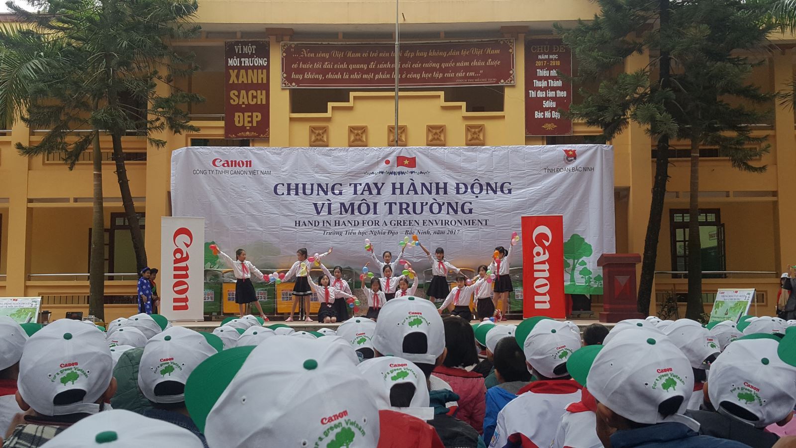 Bắc Ninh: Tuyên truyền bảo vệ môi trường tại trường Tiểu học Nghĩa Đạo