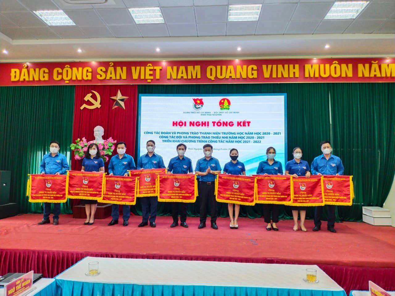 Thái Nguyên: Tổng kết Công tác Đoàn - Đội trường học năm học 2020 - 2021