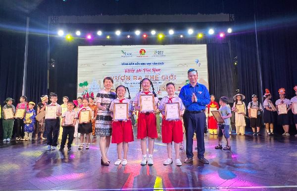 Gần 15 ngàn em thiếu nhi tham gia trực truyến sân chơi “Thiếu nhi Việt Nam - Vươn ra thế giới”