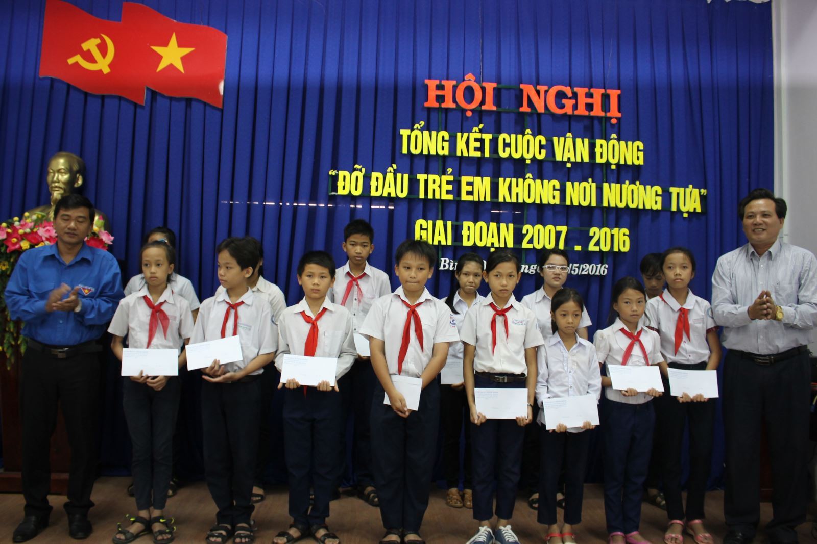 Bình Định tổ chức Hội nghị tổng kết cuộc vận động “Đỡ đầu trẻ em mồ côi không nơi nương tựa”