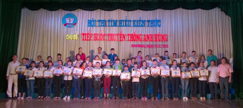 Kiên Giang: 40 em được nhận danh hiệu Chiến sĩ nhỏ Giải phóng quân