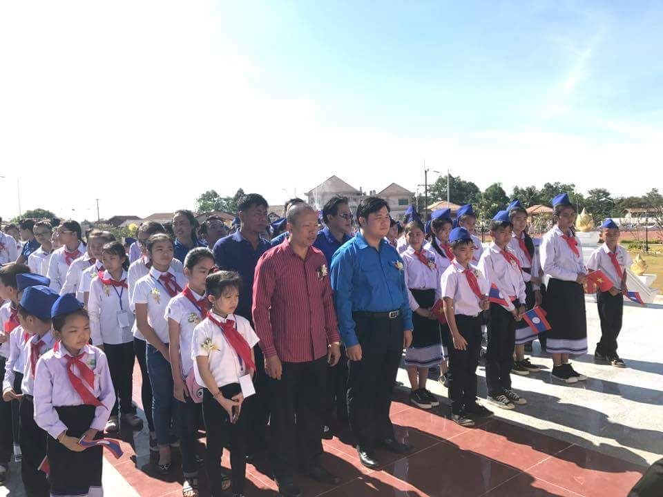 Thiếu nhi Việt - Lào giao lưu tại tỉnh Bolykhamxay, Lào