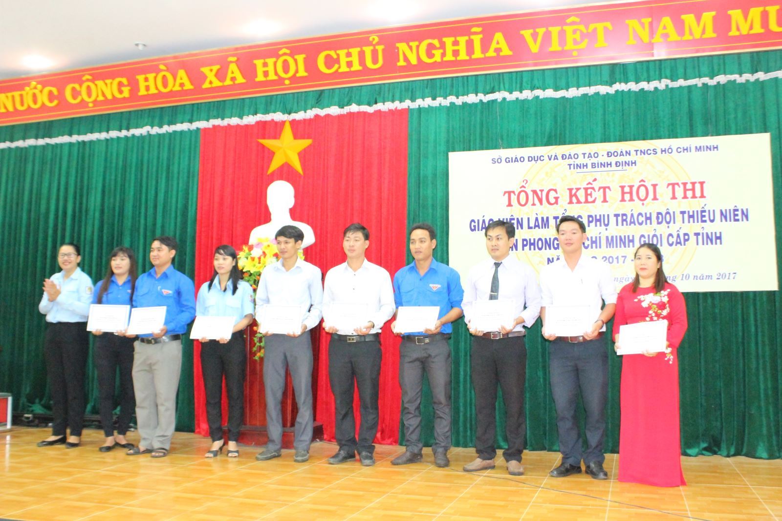 Bình Định: Bế mạc hội thi Giáo viên làm Tổng phụ trách Đội giỏi cấp tỉnh