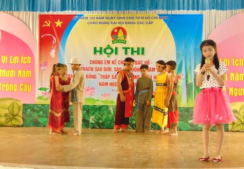 Tiền Giang: Hội thi “Chúng em kể chuyện Bác Hồ” năm học 2014 - 2015