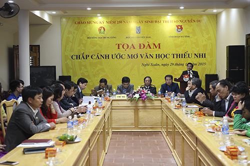 Tọa đàm Chắp cánh ước mơ văn học thiếu nhi