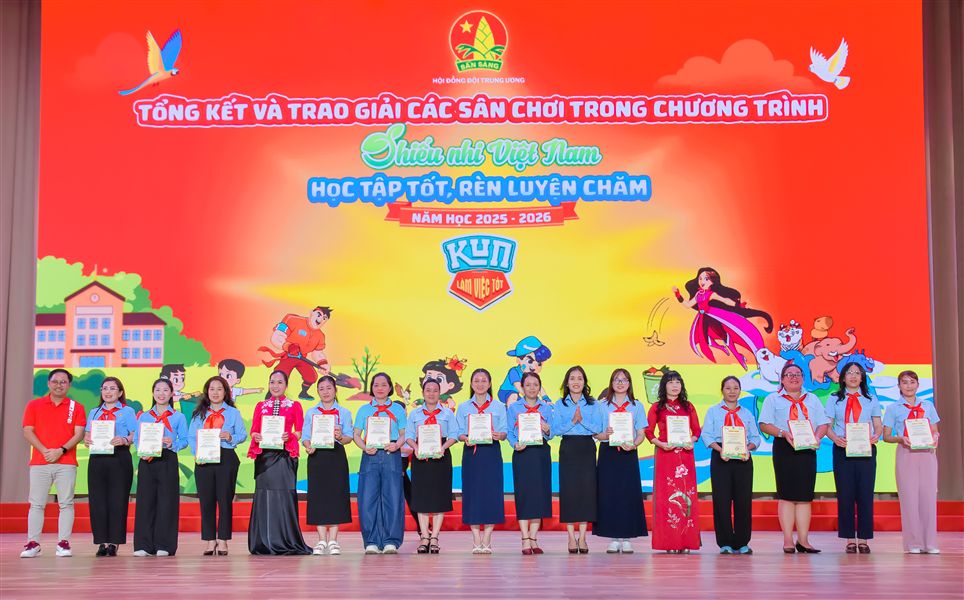 Triển khai tập huấn chương trình Thiếu nhi Việt Nam - Học tập tốt, rèn luyện chăm năm học 2026-2027