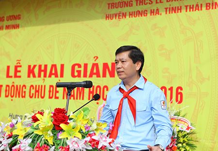 Hội đồng Đội Trung ương phát động chủ đề năm học 2015 - 2016
