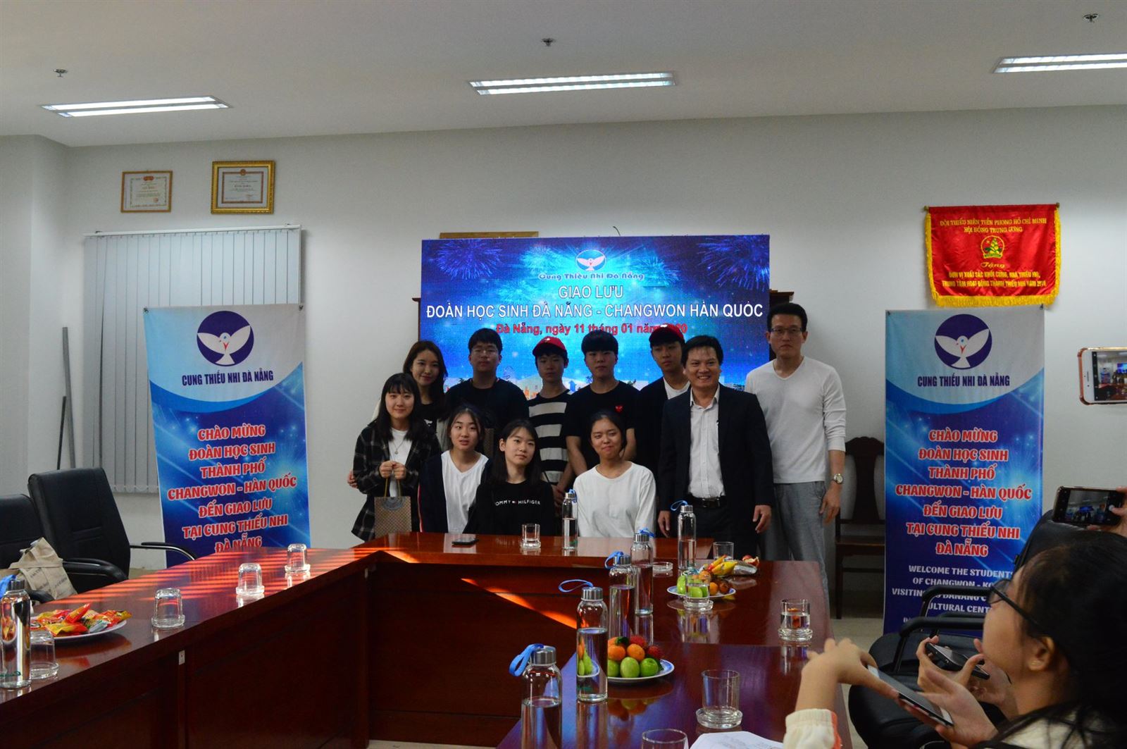 Chương trình giao lưu học sinh Changwon Hàn Quốc & Thiếu Nhi Đà Nẵng năm 2020.