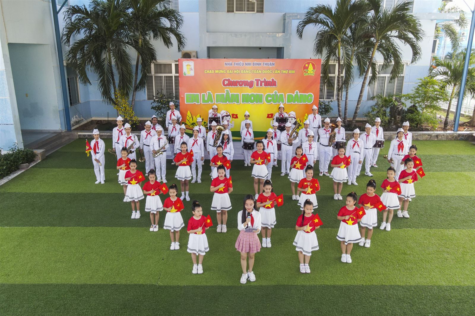 NTN Bình Thuận: Biểu diễn Nhạc kèn chào mừng Đại hội Đảng toàn quốc lần thứ XIII