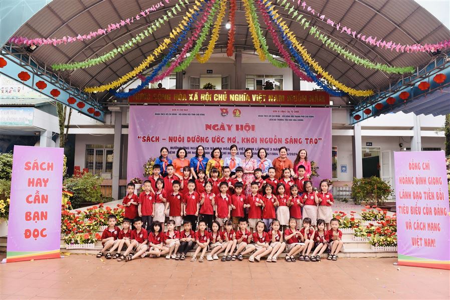 Cao Bằng: Sôi nổi các hoạt động hưởng ứng ngày Sách và Văn hóa đọc Việt Nam lần thứ 3 năm 2024 gắn với kỷ niệm 120 năm ngày sinh đồng chí Hoàng Đình Giong (01/6/1904-01/6/2024)