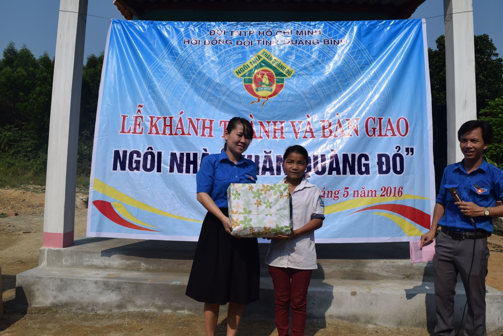 Quảng Bình: Tổ chức Lễ Khánh thành “Ngôi nhà khăn quàng đỏ”