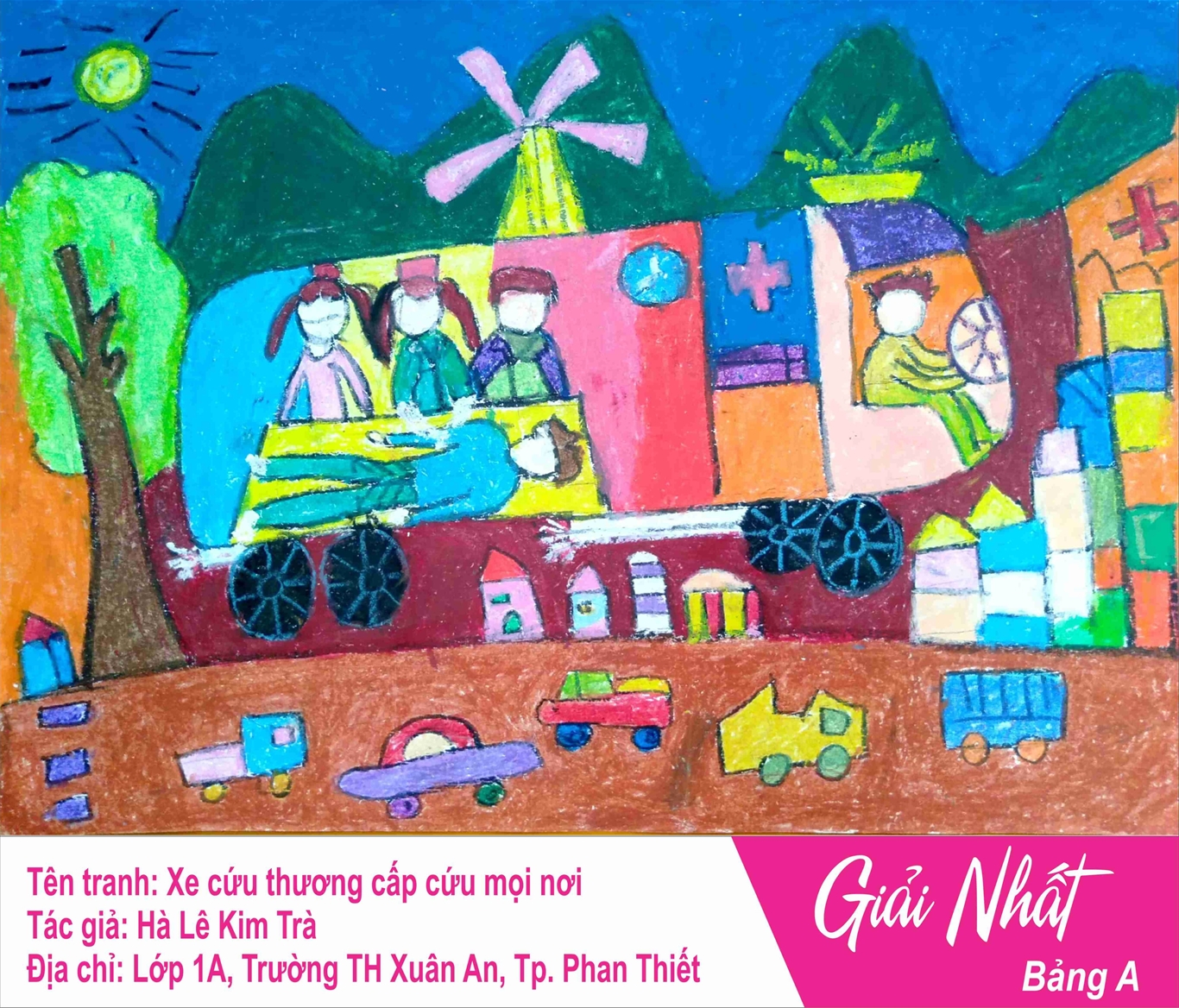 NTN Bình Thuận: Kết quả chung kết cuộc thi vẽ tranh “Nét cọ tuổi thơ” năm  2020