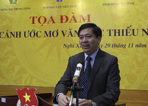 Đồng chí Nguyễn Long Hải Bí thư Trung ương Đoàn, Chủ tịch Hội đồng Đội Trung ương mong rằng các em thiếu nhi sẽ cảm nhận hiểu sâu sắc cặn kẽ hơn về Truyện Kiều - Nguyễn Du. Cùng với việc học tập thật giỏi các môn đồng chí mong các em sẽ rèn luyện về nhân cách, tư cách đạo đức để trở thành con người toàn vẹn trong xã hội