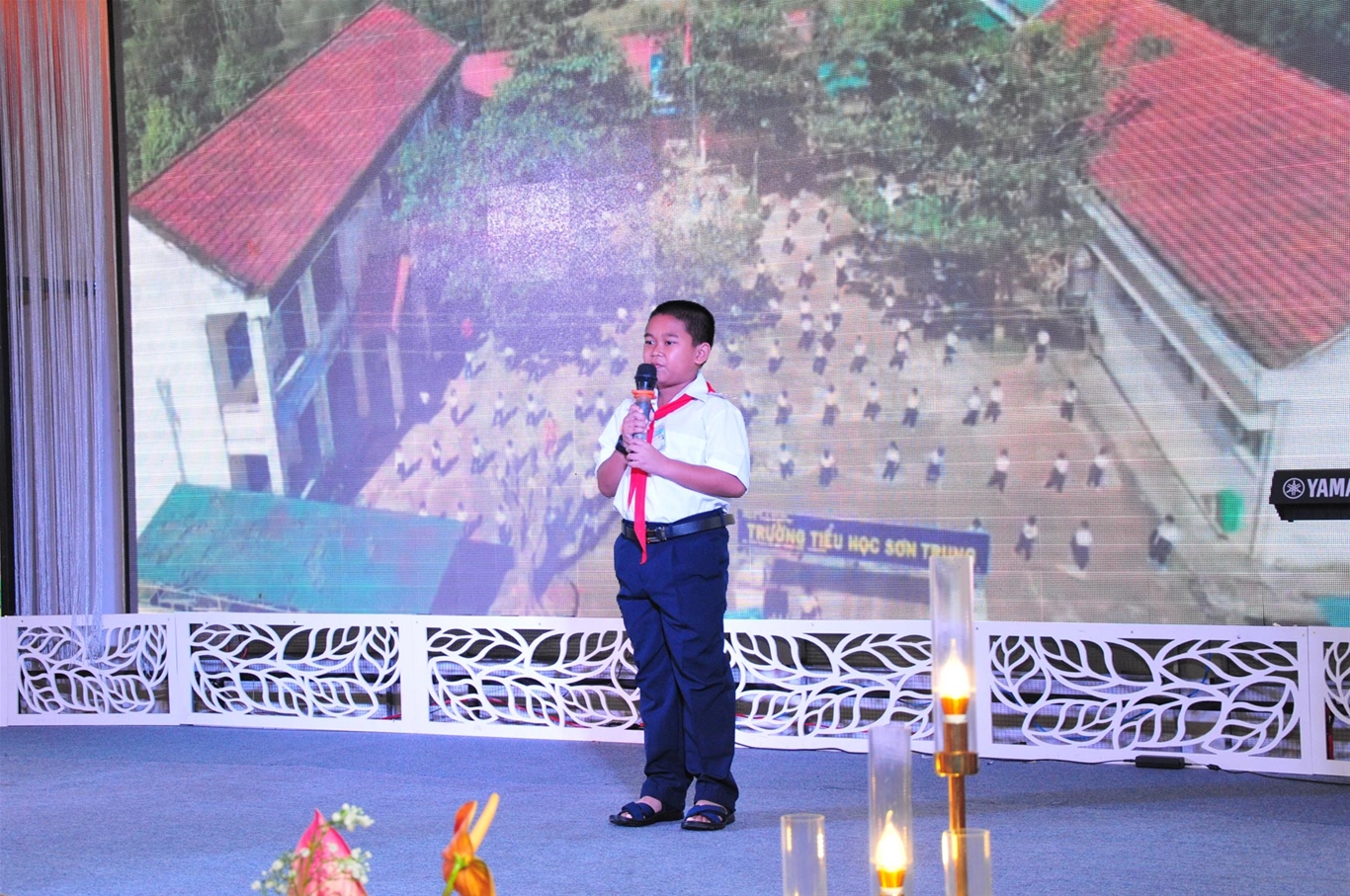 Vòng chung kết Hội thi lần này còn có sự tham gia của học sinh dân tộc thiểu số Raglai tham gia