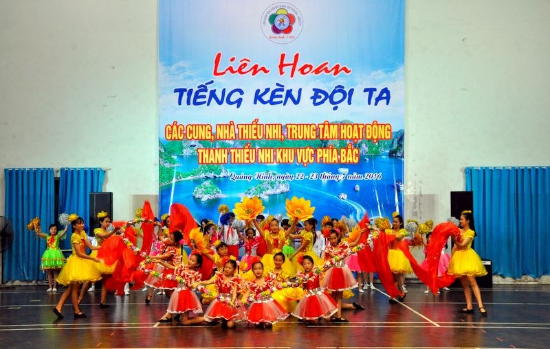 Bế mạc Liên hoan tiếng kèn đội ta khu vực phía Bắc 2016 tại Quảng Ninh