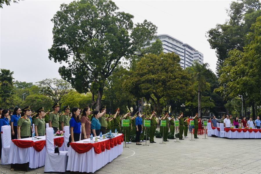 Cao Bằng: 79 chiến sĩ nhí lên đường xuất quân “Học làm chiến sĩ Công an”