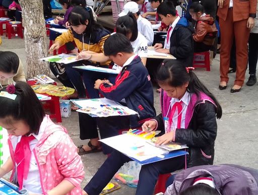 Hội thi vẽ tranh “Thiếu nhi Đà Nẵng - Chung tay xây dựng văn hóa, văn minh đô thị”