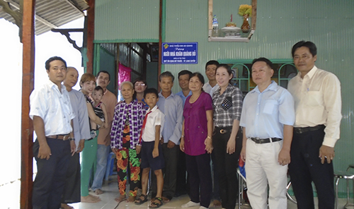 An Giang: Trao tặng “Ngôi nhà khăn quàng đỏ” cho đội viên Nguyễn Phúc Hậu 