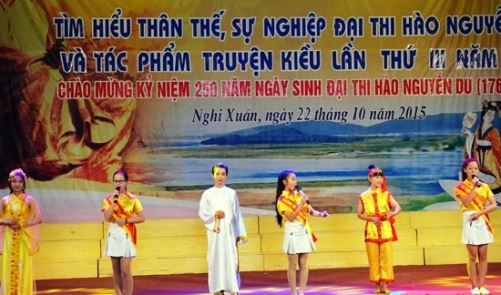Thiếu nhi Hà Tĩnh hướng về Kỷ niệm 250 năm Ngày sinh Đại thi hào Nguyễn Du