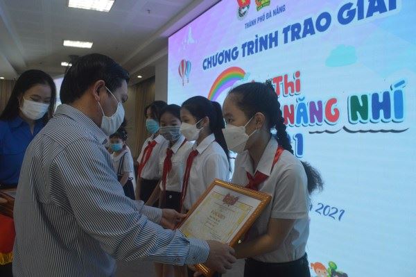Đà Nẵng - Trao giải cuộc thi Toả sáng tài năng nhí năm 2021.