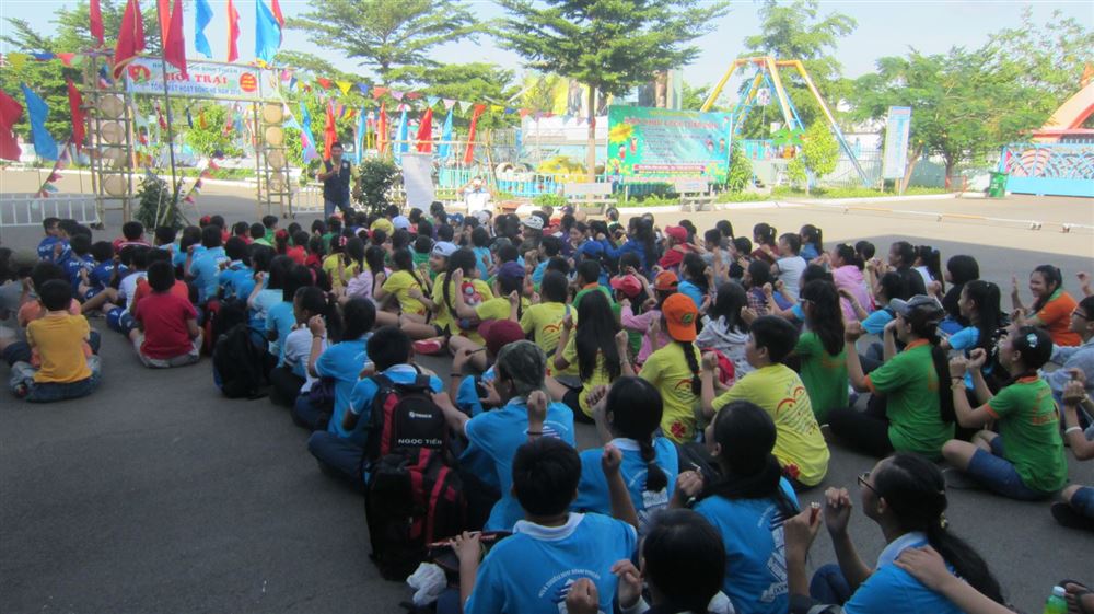 Nhà thiếu nhi Bình Thuận tổ chức Hội trại tổng kết hoạt động hè năm 2016
