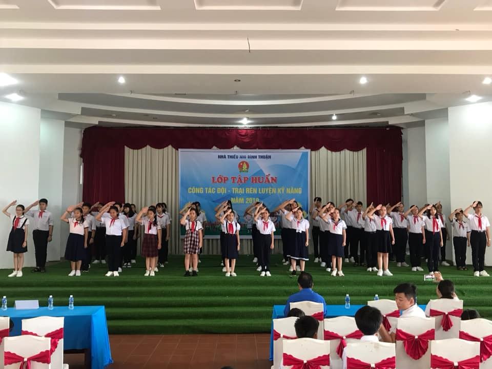 NTN Bình Thuận tổ chức tập huấn  “Công tác Đội - Trại rèn luyện kỹ năng” năm 2019