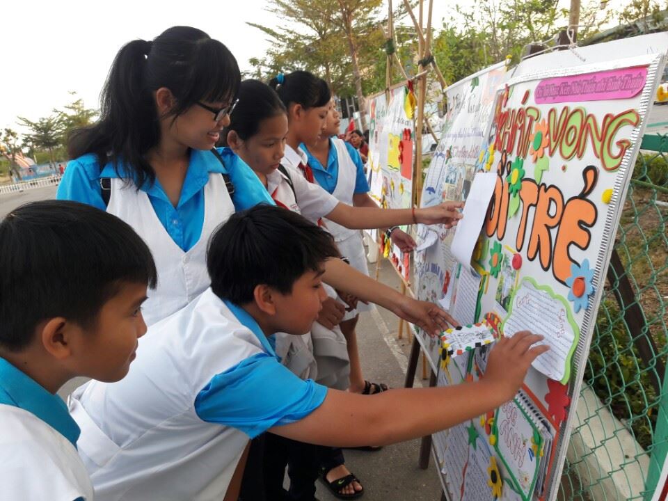 NTN Bình Thuận: Tổ chức chương trình “Chúng em tiến bước lên Đoàn”
