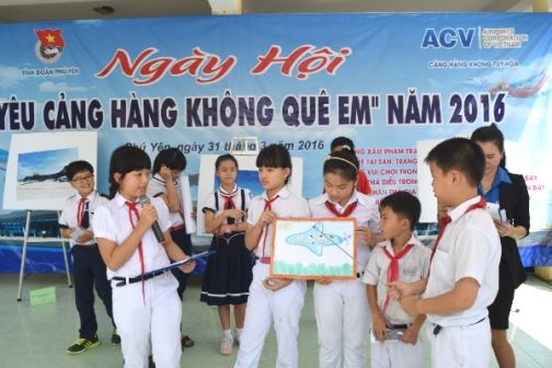 Phú Yên: Sôi nổi ngày hội  Em yêu Cảng hàng không quê em năm 2016
