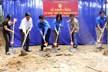 Lai Châu: Khởi công xây dựng “Ngôi nhà Khăn quàng đỏ” tại xã Trung Đồng 