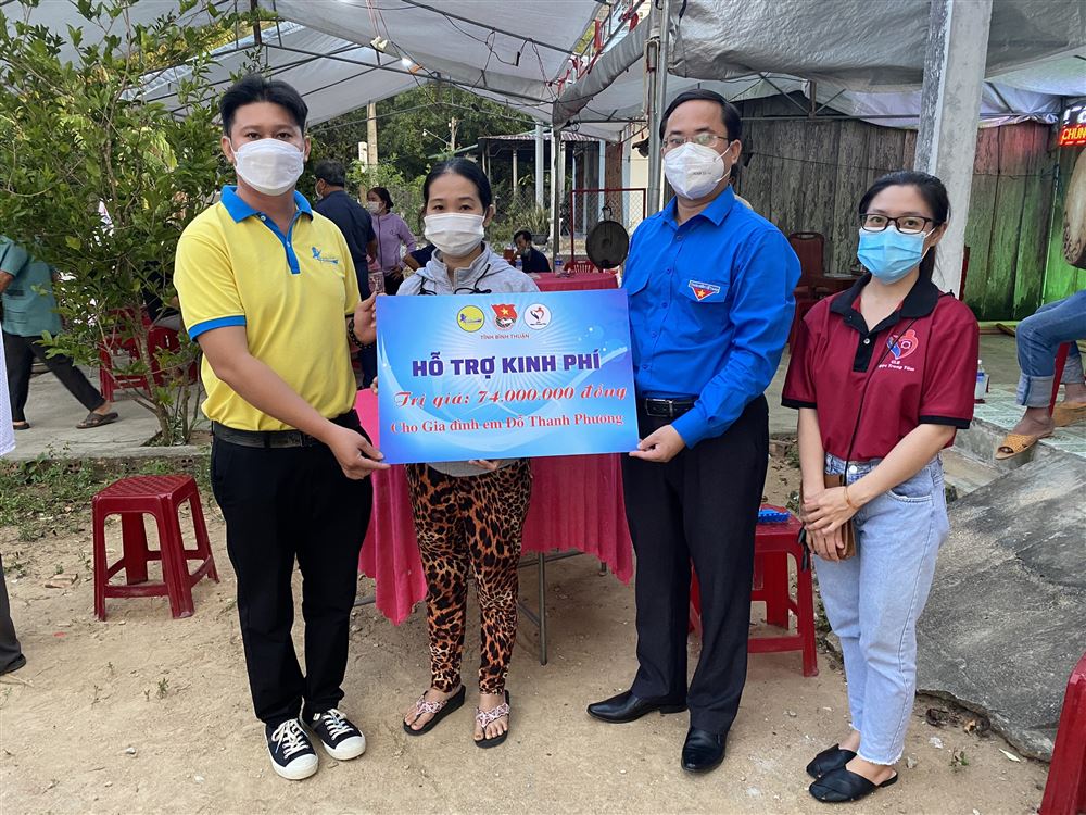 Bình Thuận thăm hỏi gia đình 3 em thiếu nhi bị tai nạn