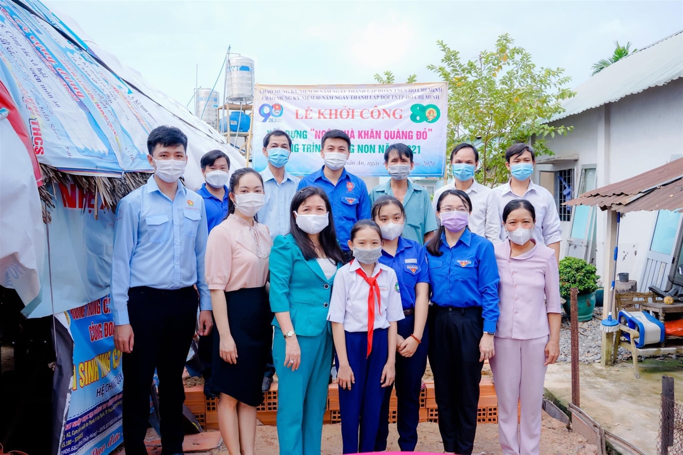 Khởi công xây dựng "Ngôi nhà khăn quàng đỏ" tại thành phố Thuận An