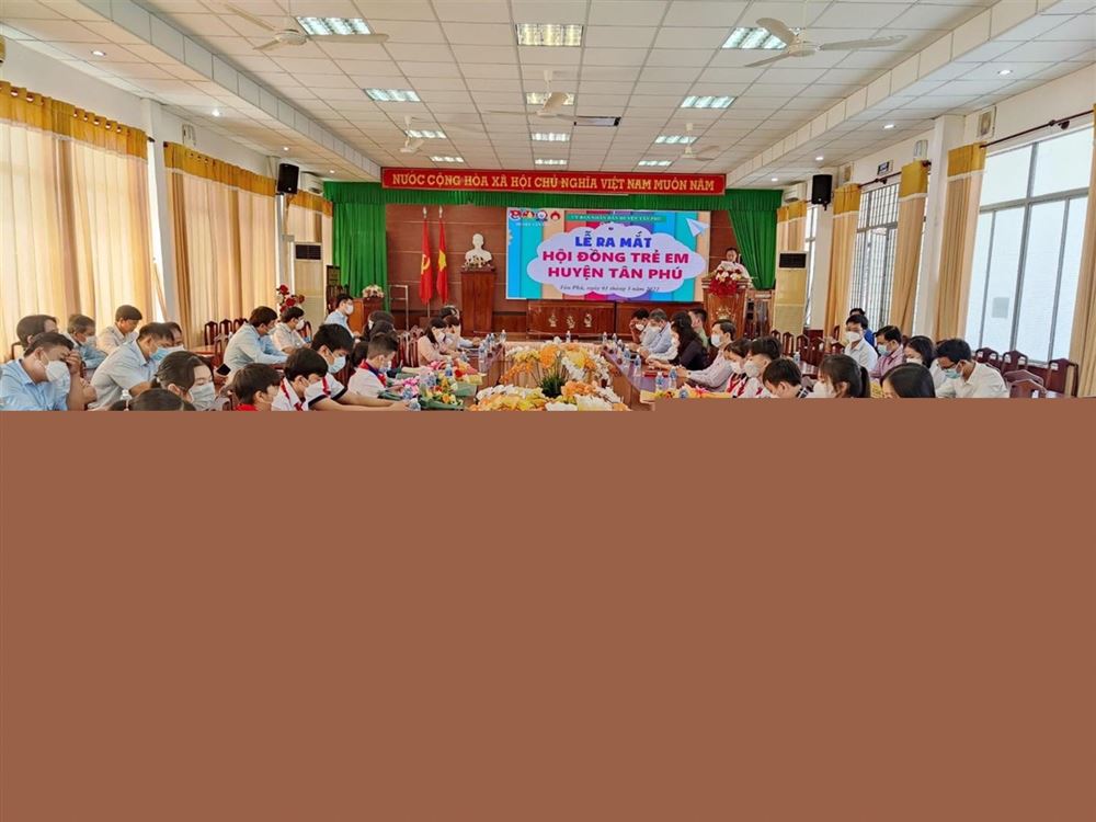 Đồng Nai: Ra mắt Hội đồng Trẻ em huyện Tân Phú
