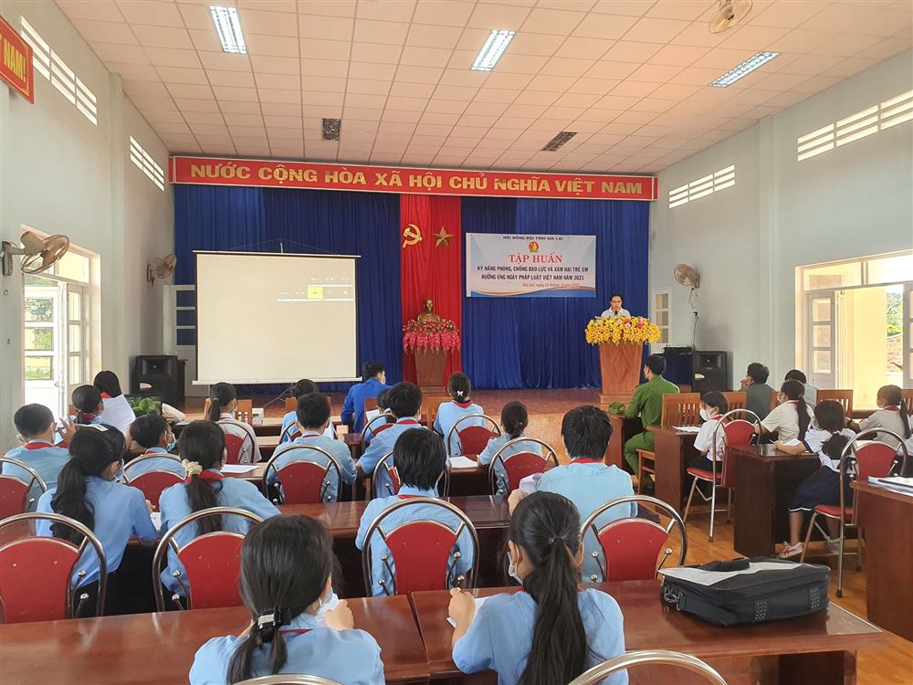 Gia Lai tổ chức tập huấn phòng, chống bạo lực, xâm hại trẻ em năm 2021