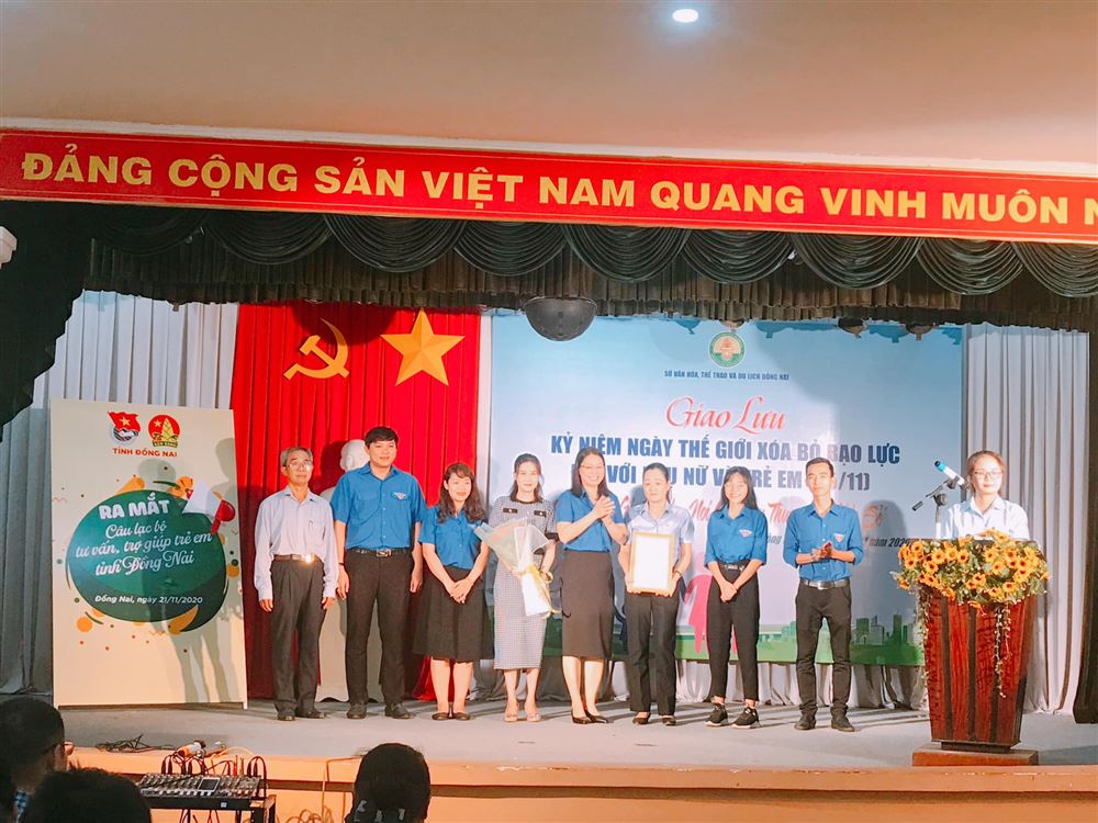 Lễ ra mắt Câu lạc bộ tư vấn, trợ giúp trẻ em tỉnh Đồng Nai